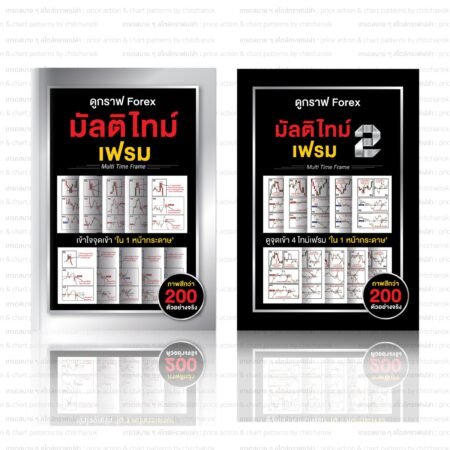 หนังสือ ดูกราฟ Forex มัลติไทม์เฟรม ( เเพคคู่ เล่ม 1 , เล่ม 2 )